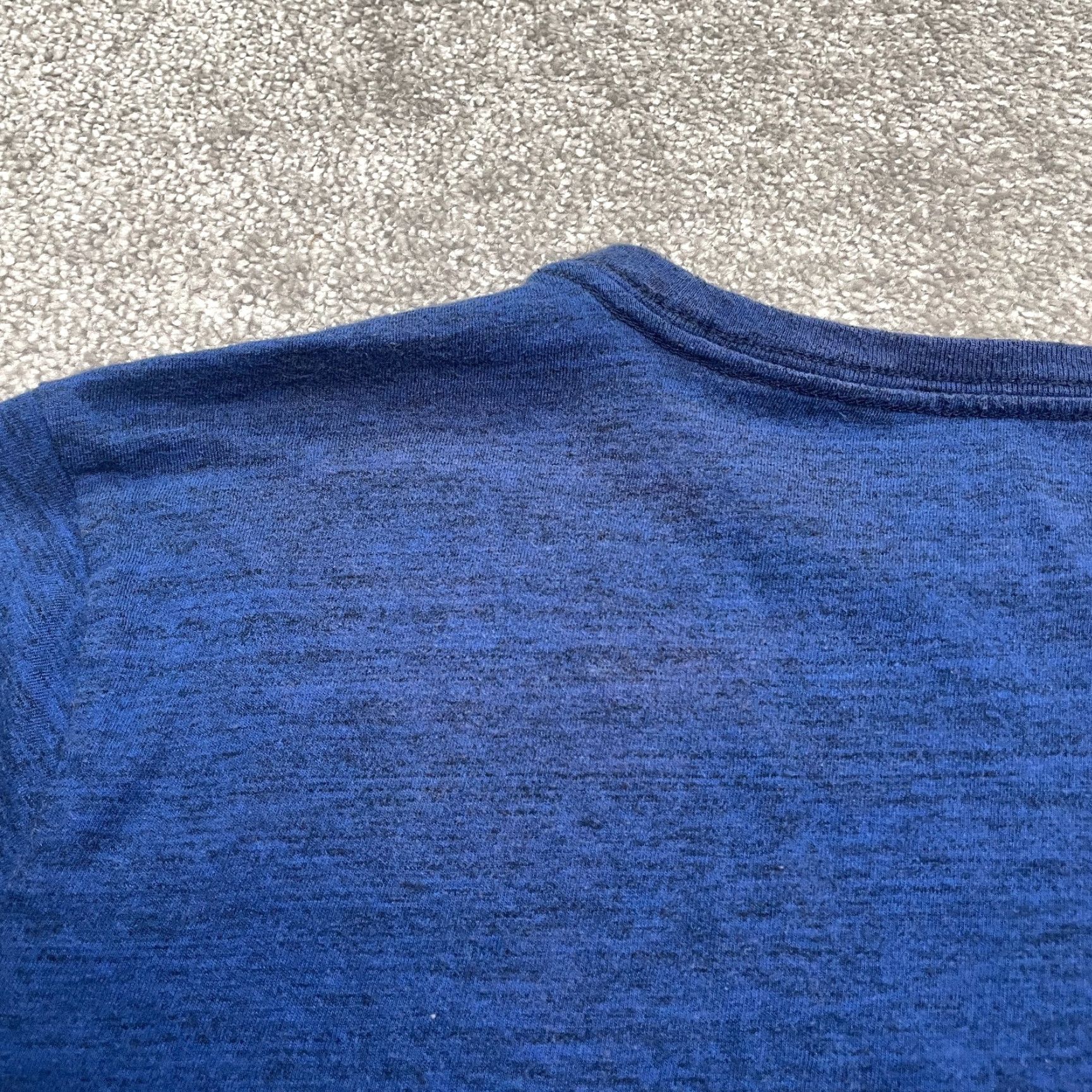 American Eagle Outfitters American Eagle Outfitters Wave Pocket Tee Mens Medium Heather Blue Beach T-Shirt Size US M / EU 48-50 / 2 - 4 Thumbnail