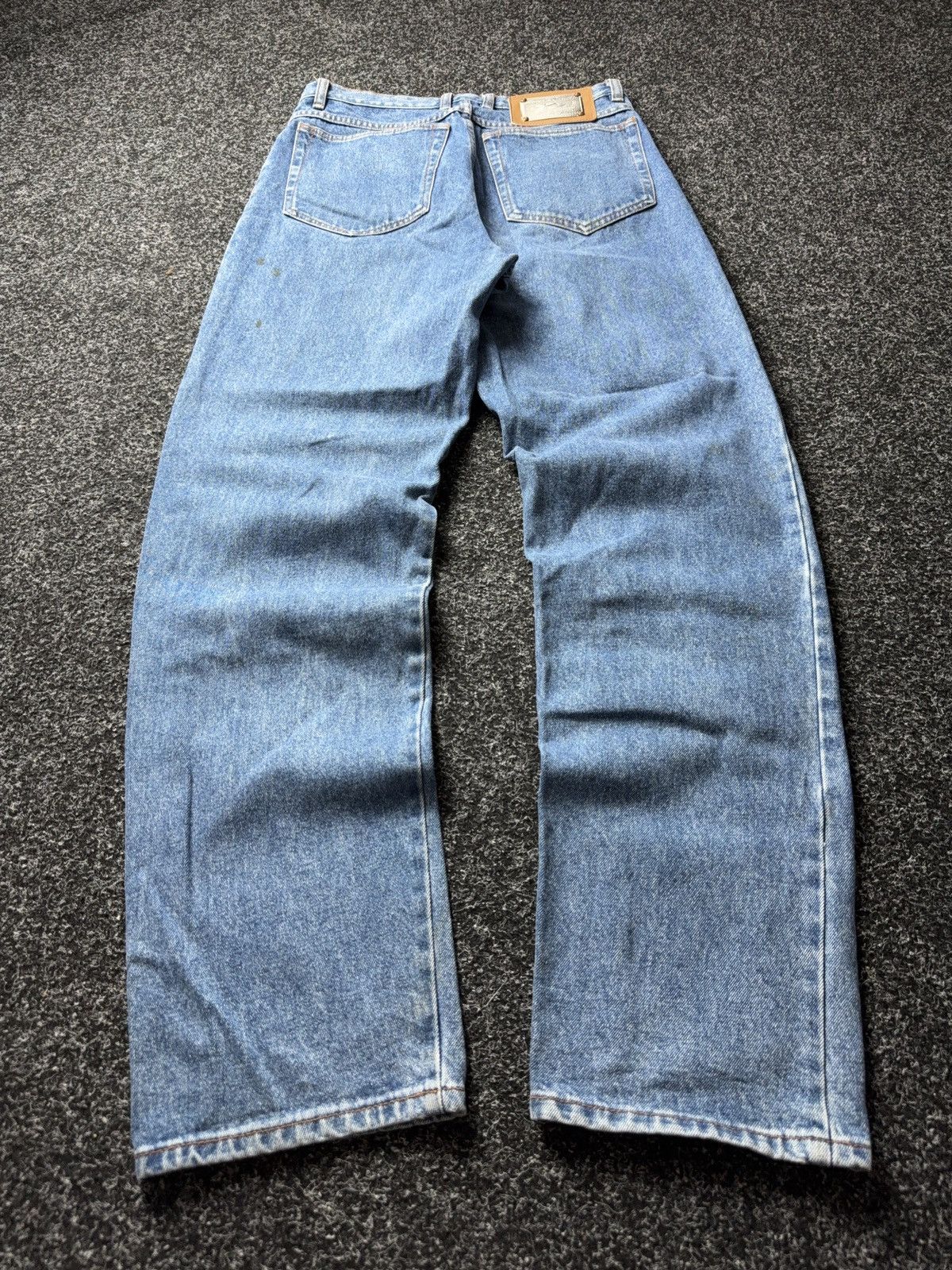 Coca Cola Vintage Retro USA Brand Coca Cola Jeans Straight Denim Y2K Size US 31 - 13 Thumbnail