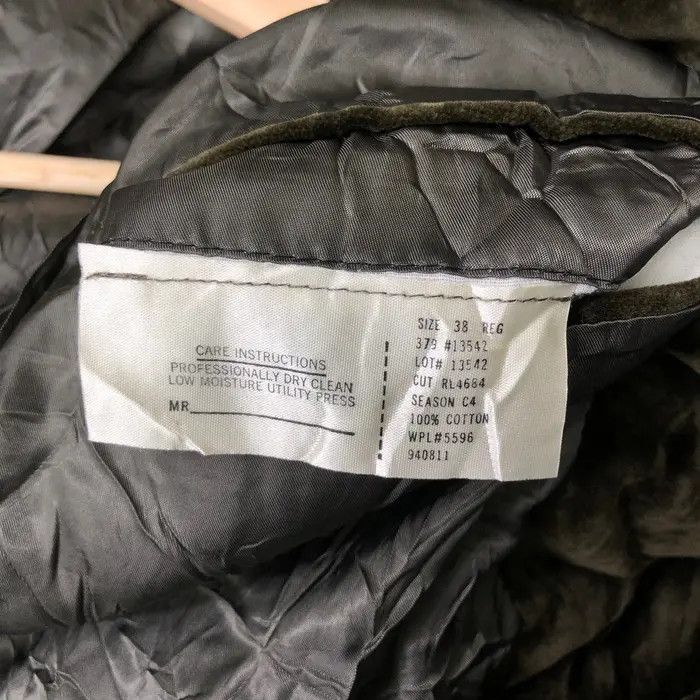 Polo Ralph Lauren POLO RALPH LAUREN Velvet Corduroy Blazer Coat Amalgamated Size 44L - 4 Thumbnail