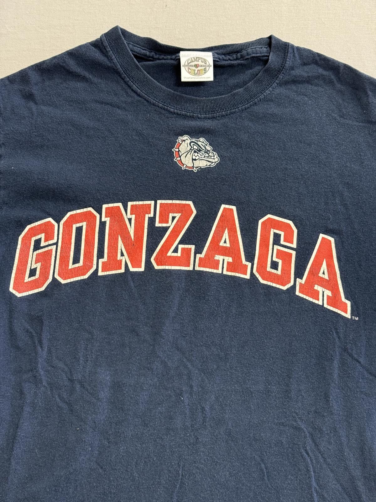 Designer Faded Gonzaga University Bulldogs Baby Tee Washington Tshirt Size US S / EU 44-46 / 1 - 4 Thumbnail