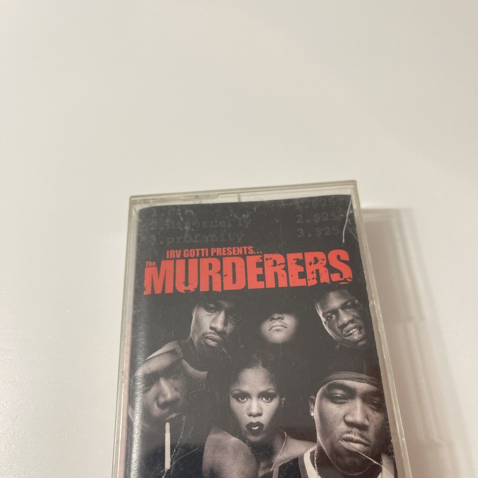 Vintage Irv Gotti Presents the Murderers, Murderer Explicit cassette Size ONE SIZE - 2 Thumbnail