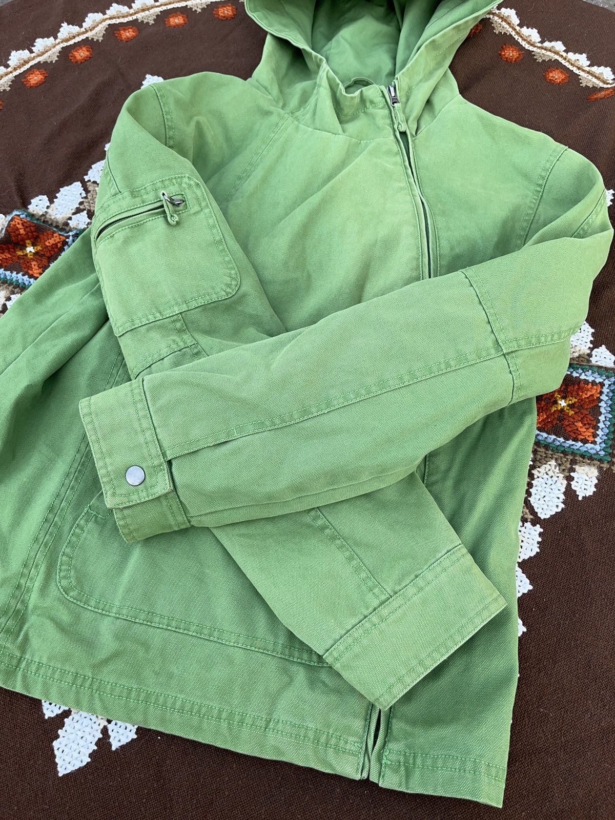 Vintage Vintage Asymmetrical Zip Jacket Deconstructed Canvas Size M / US 6-8 / IT 42-44 - 4 Thumbnail