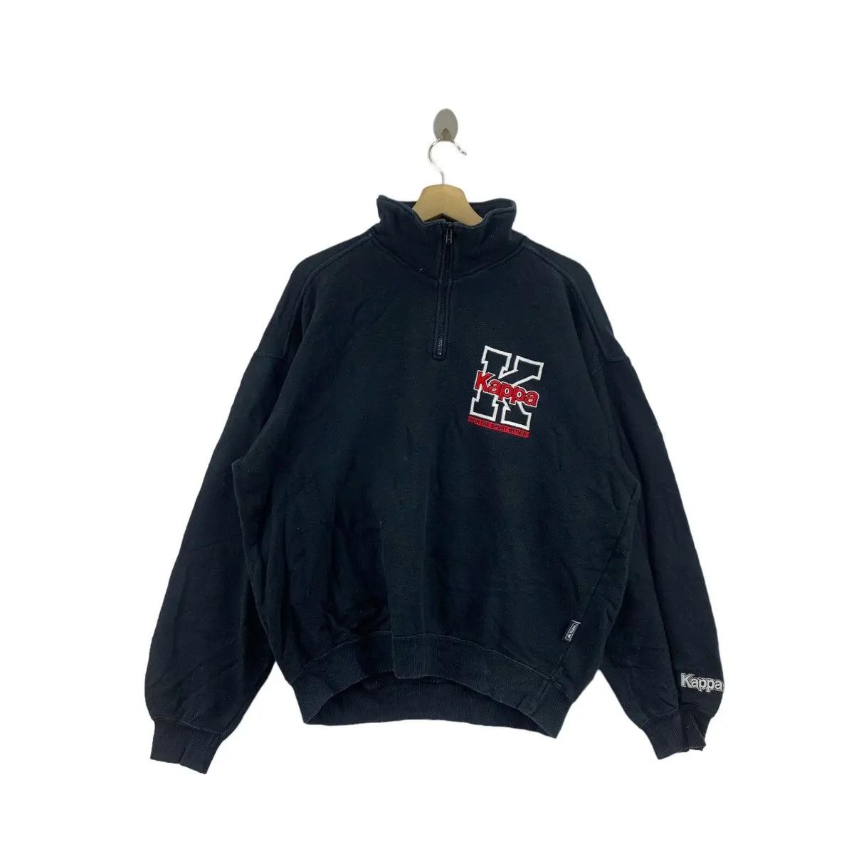 Kappa Vintage KAPPA ITALIA Spirit Within Half Zipper Sweater Size 3XL / US 20-22 - 1 Thumbnail