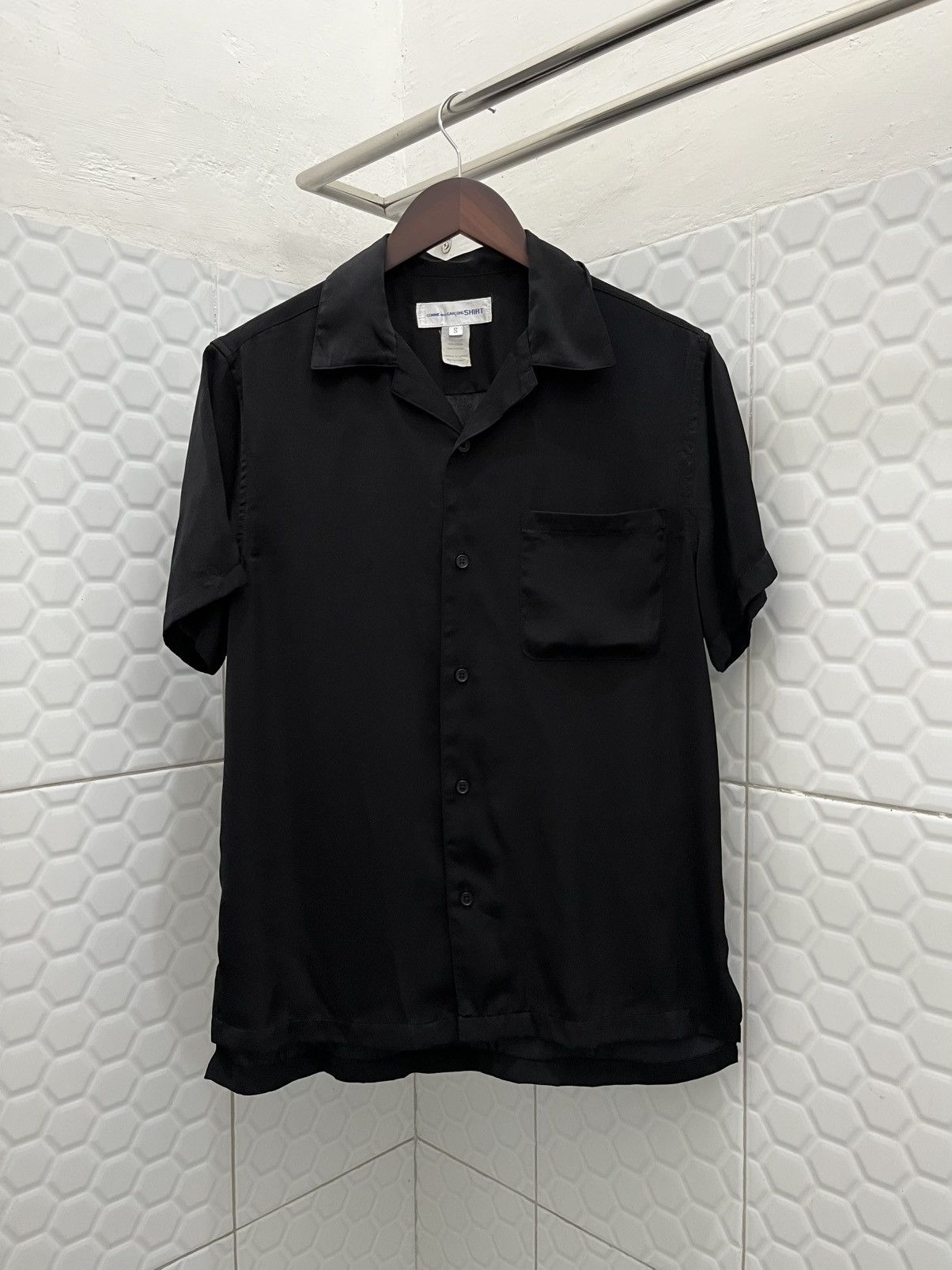Comme des Garcons × Comme des Garcons SHIRT Comme Des Garcons Open Collar Button Up Shirt Size US S / EU 44-46 / 1 - 1 Thumbnail
