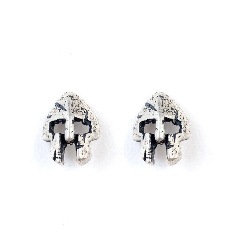 Jewelry Warrior Helmet Stud Earrings 925 Sterling Silver Ear Gift Size ONE SIZE - 5 Thumbnail