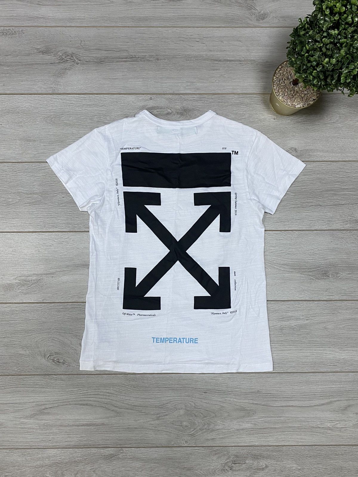 Off-White Off-White Mona Lisa arrows 2018 Temperature Size US M / EU 48-50 / 2 - 2 Thumbnail
