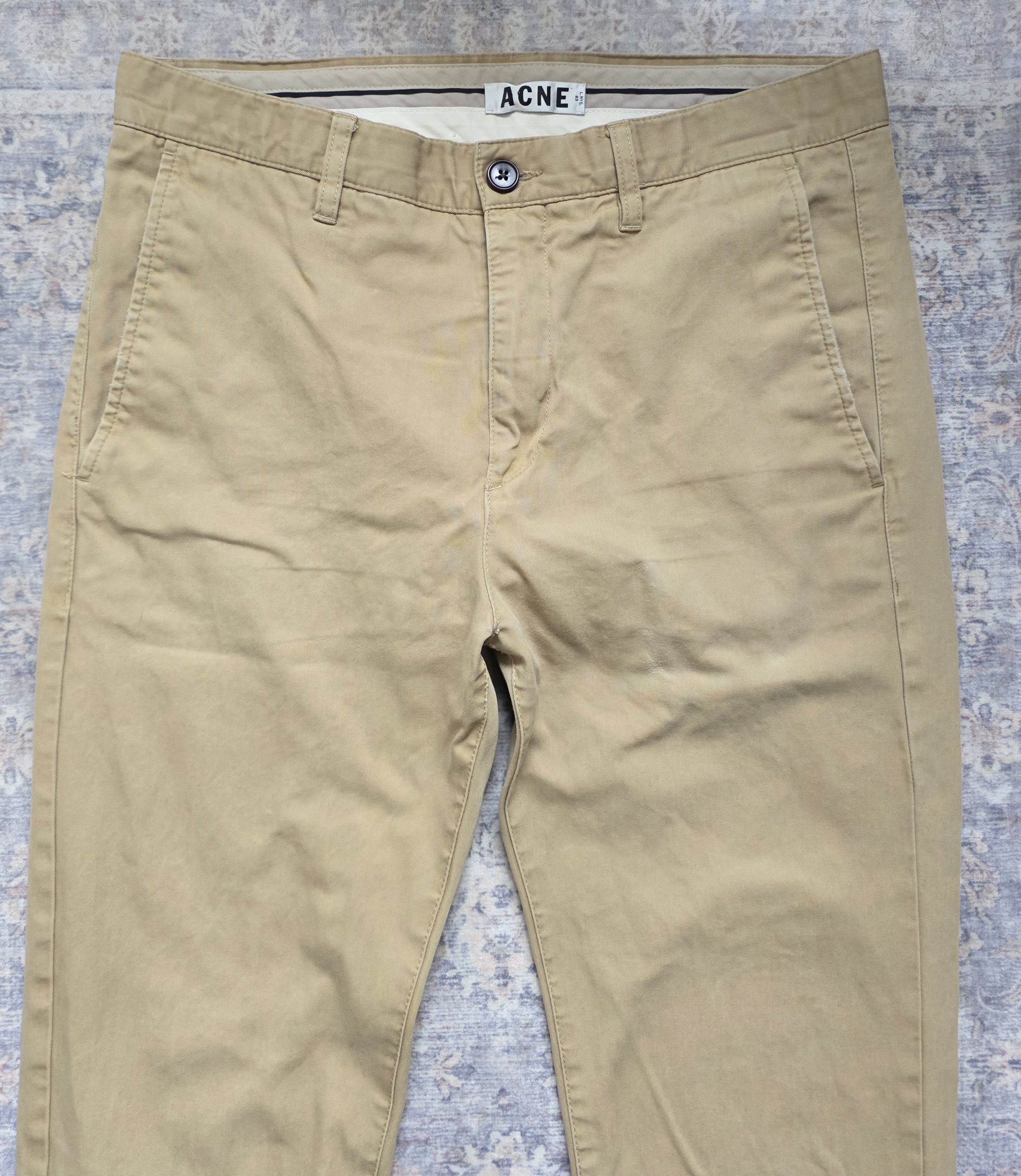 Acne Studios Acne Studios men's Roc Twill Chinos 31 Size US 31 - 3 Thumbnail