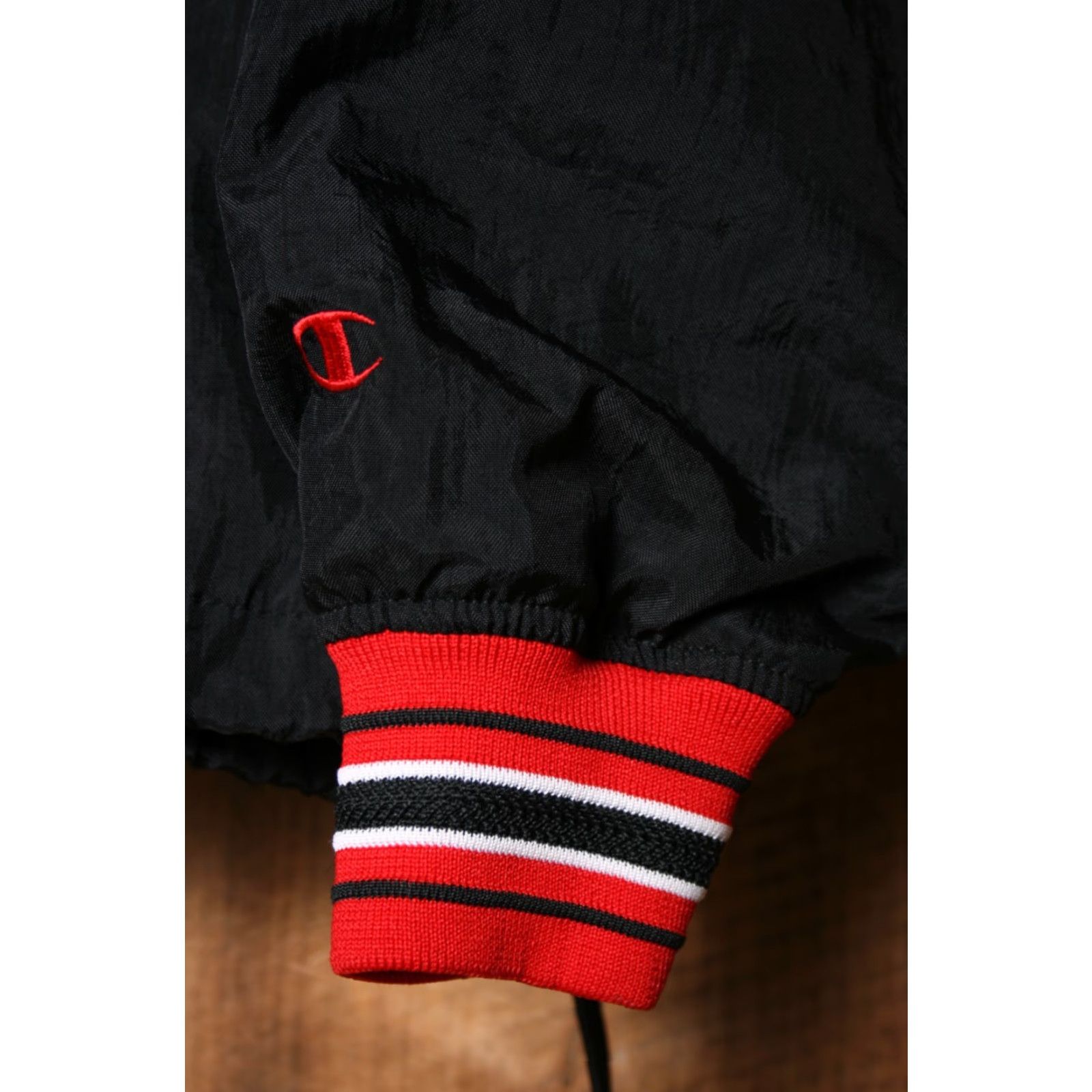 Champion VINTAGE Champion Marines USMC Devil Dogs Pullover Windbreaker Jacket XL Men Black Windbreaker Shirt Jacket? Size US XL / EU 56 / 4 - 7 Thumbnail