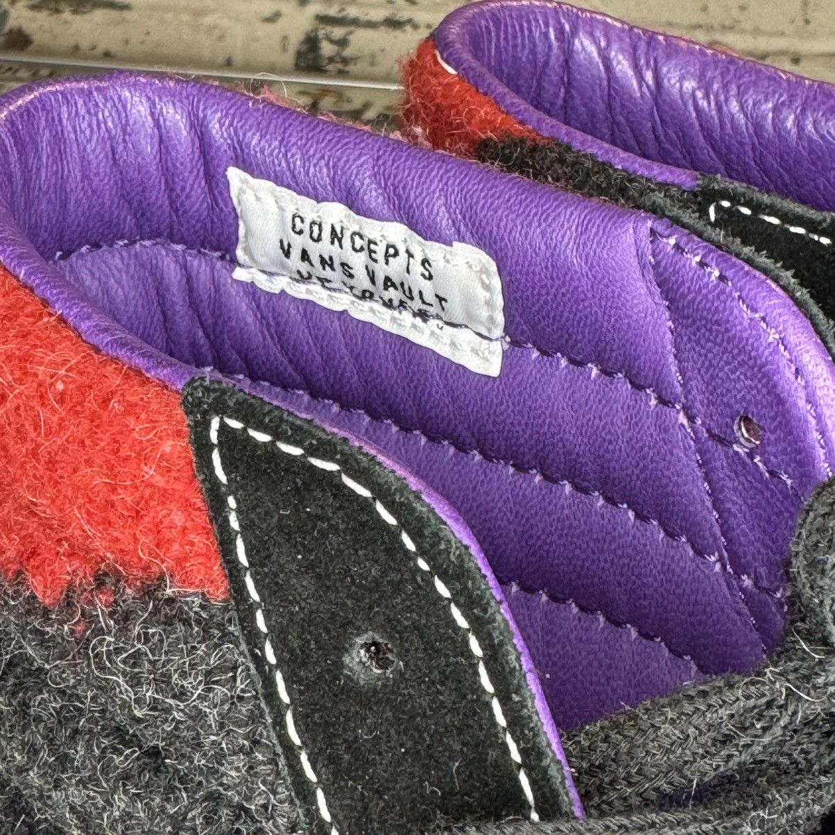 CNCPTS × Vans Vans OG Sk8-Hi LX Concepts World’s End Purple Sz 10 Used Size US 10 / EU 43 - 5 Thumbnail