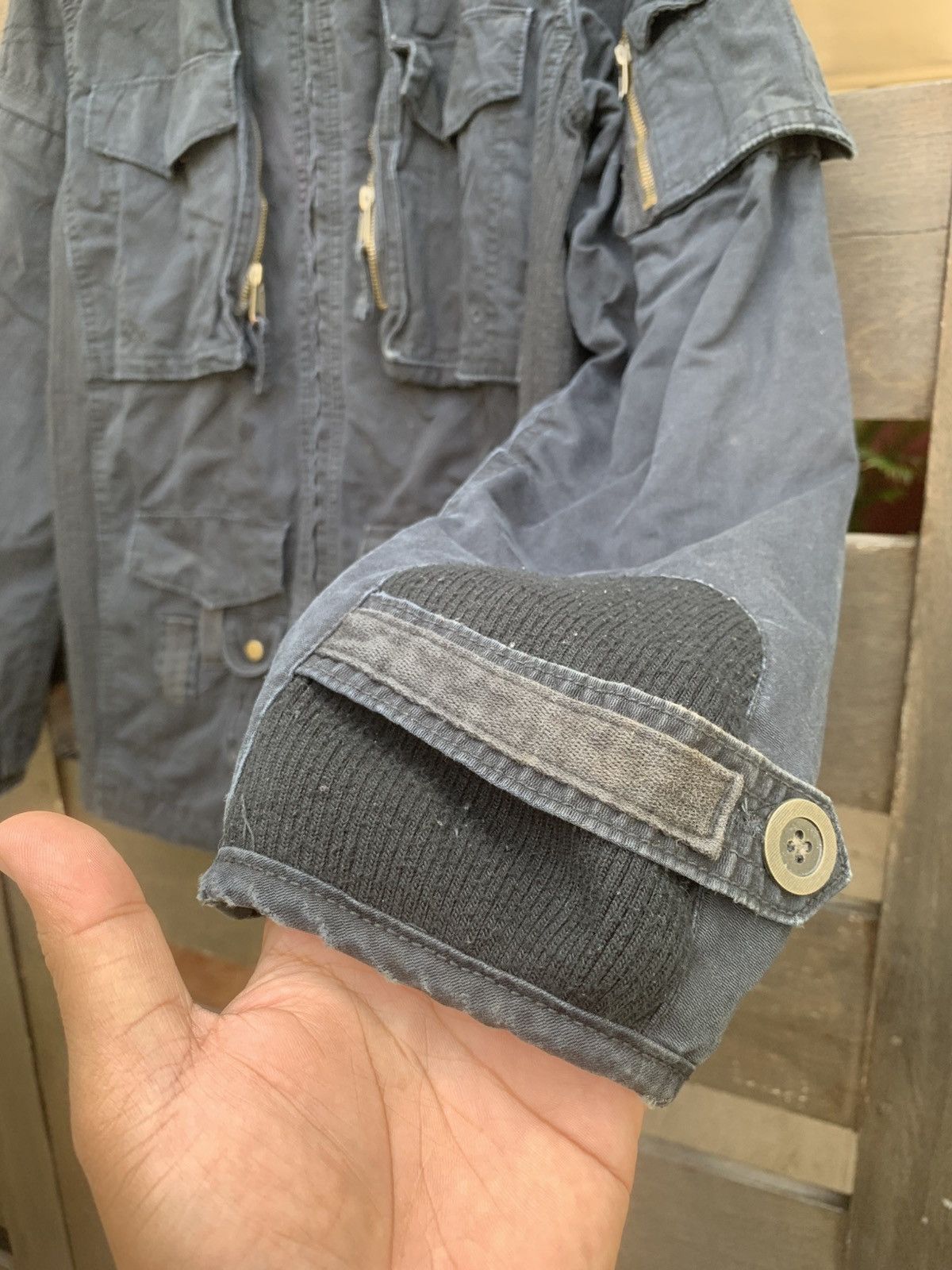 Ma+ Japanese Raw Washed Utility Multi Pocket Jacket Size US XL / EU 56 / 4 - 3 Thumbnail