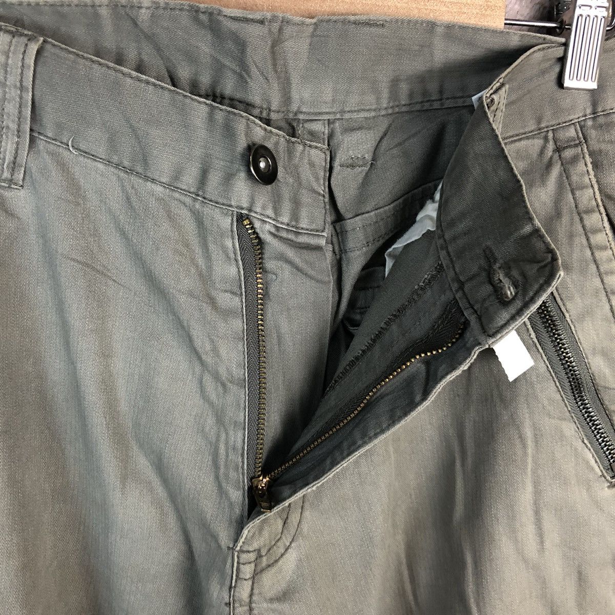 Japanese Brand Japanese Brand Green Cargo Multipocket Pants #A1027 Size US 32 / EU 48 - 15 Thumbnail