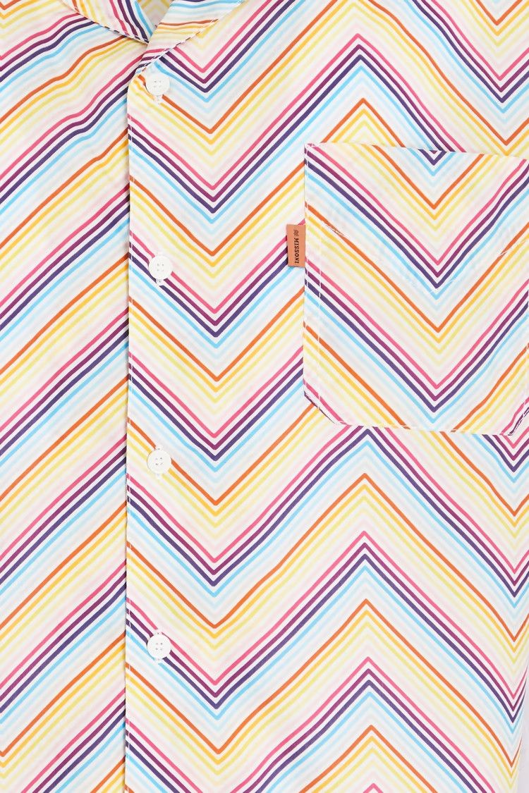 Missoni o1y0225 Patterned Shirt in Multicolor Size US S / EU 44-46 / 1 - 4 Thumbnail