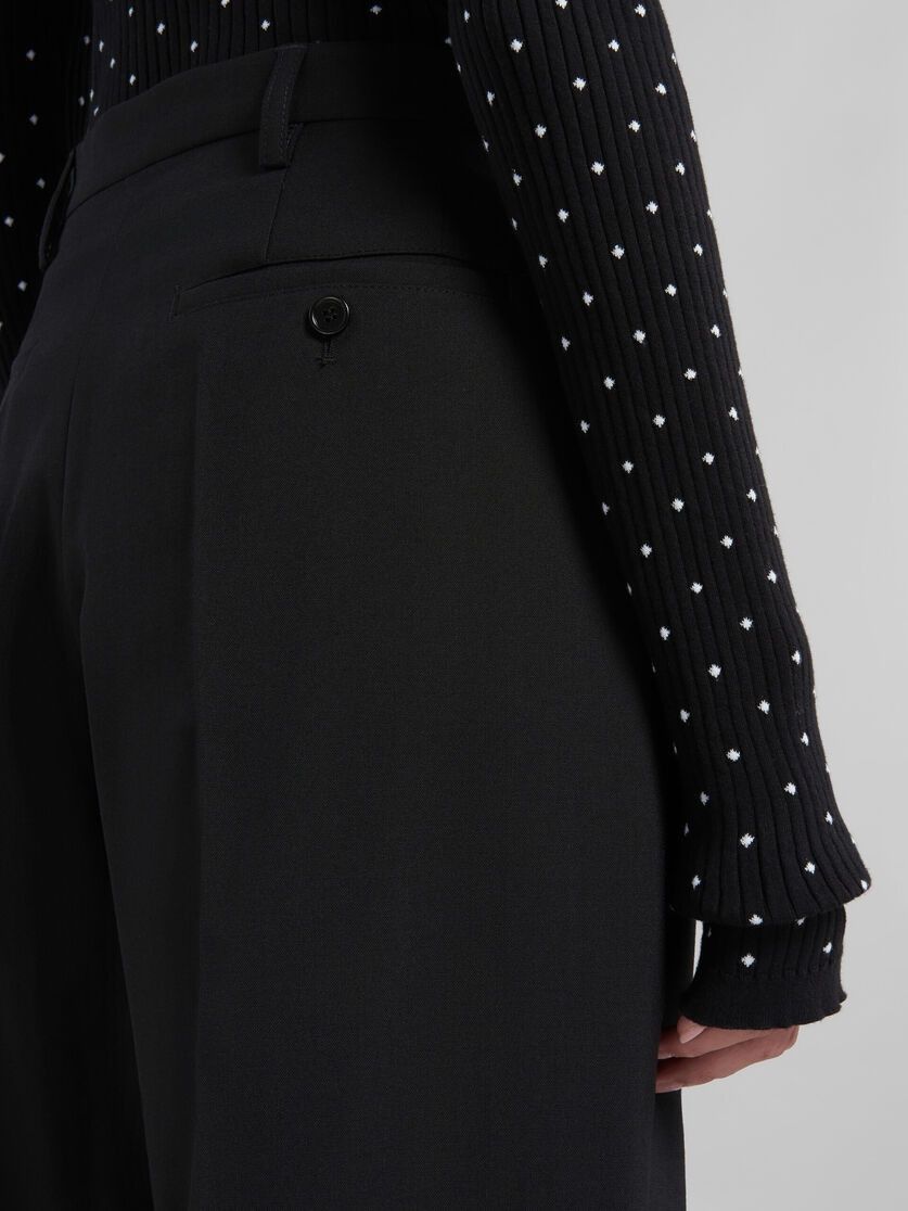 Marni o1f1d3z0326 Tailored Trousers in Black Size 26" / US 2 / IT 38 - 4 Thumbnail
