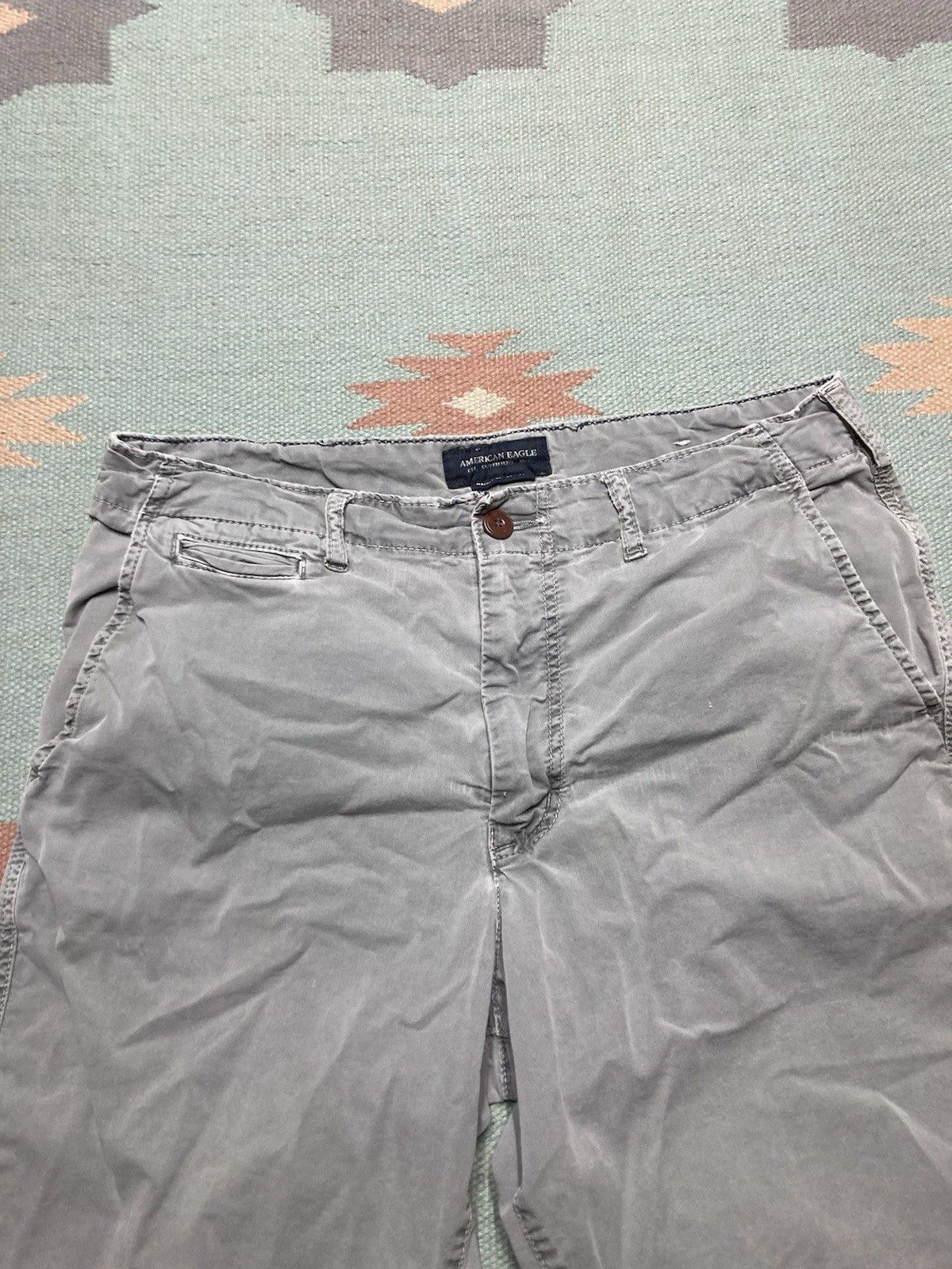 Vintage American eagle next level flex shorts chino cotton hiking 34 Size US 34 / EU 50 - 2 Thumbnail