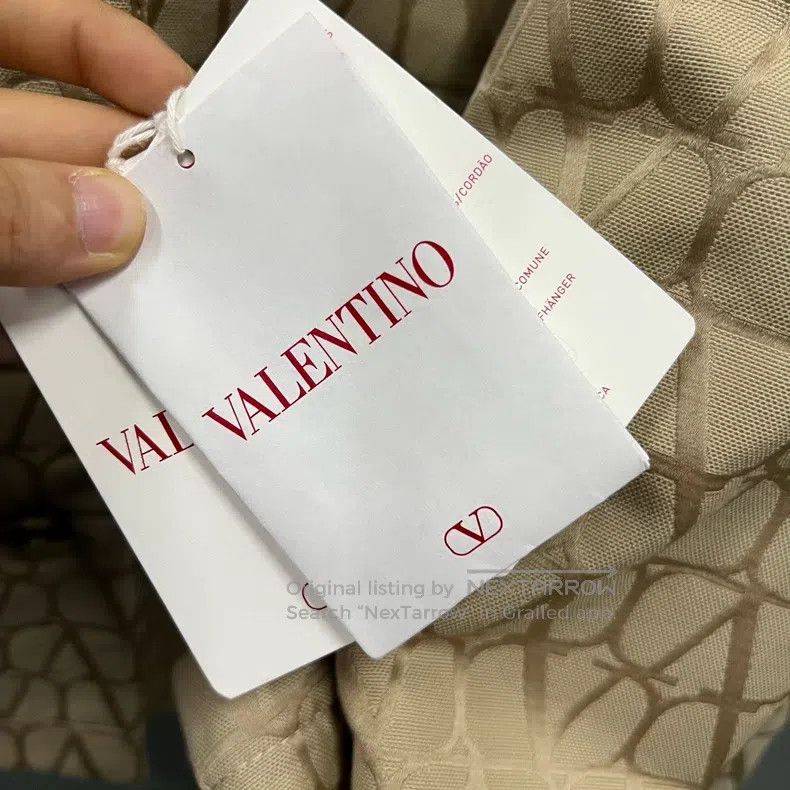 Valentino Valentino Khaki full printed logo jacket Size L / US 10 / IT 46 - 6 Thumbnail