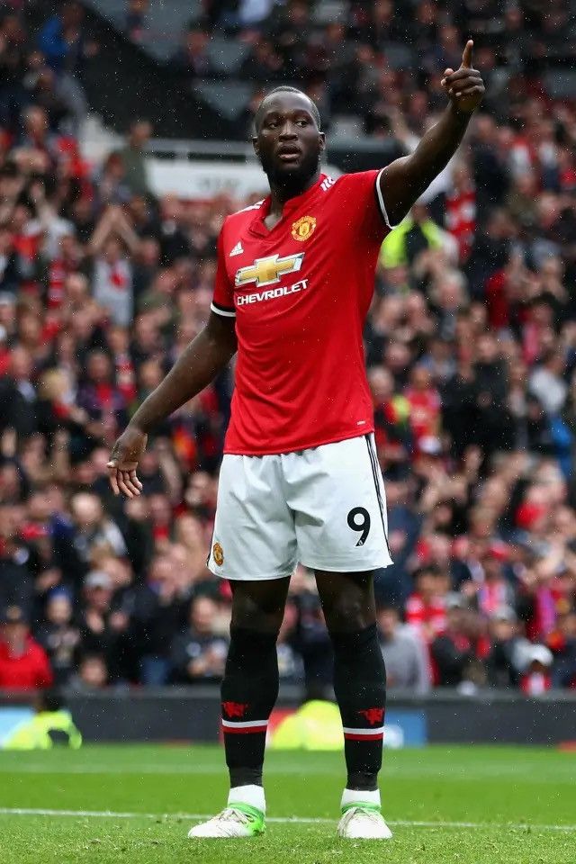 Adidas MAN UNITED ADIDAS 2017/2018 FOOTBALL HOME JERSEY #9 LUKAKU Size US M / EU 48-50 / 2 - 15 Thumbnail