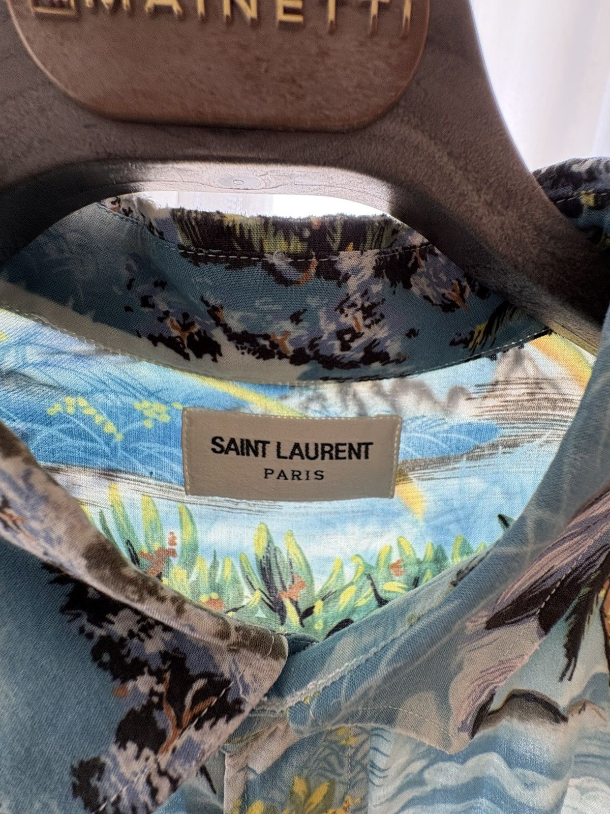 Yves Saint Laurent Yves saint laurent 16S/S Hawaiian shirt Size US M / EU 48-50 / 2 - 3 Thumbnail