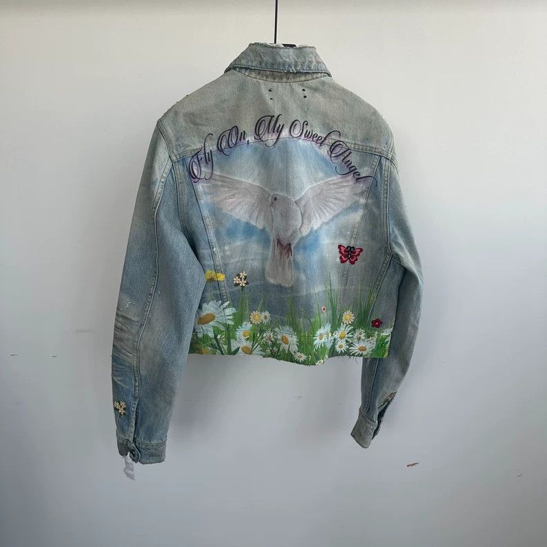 Amiri Amiri peace dove jacket Size US M / EU 48-50 / 2 - 2 Thumbnail
