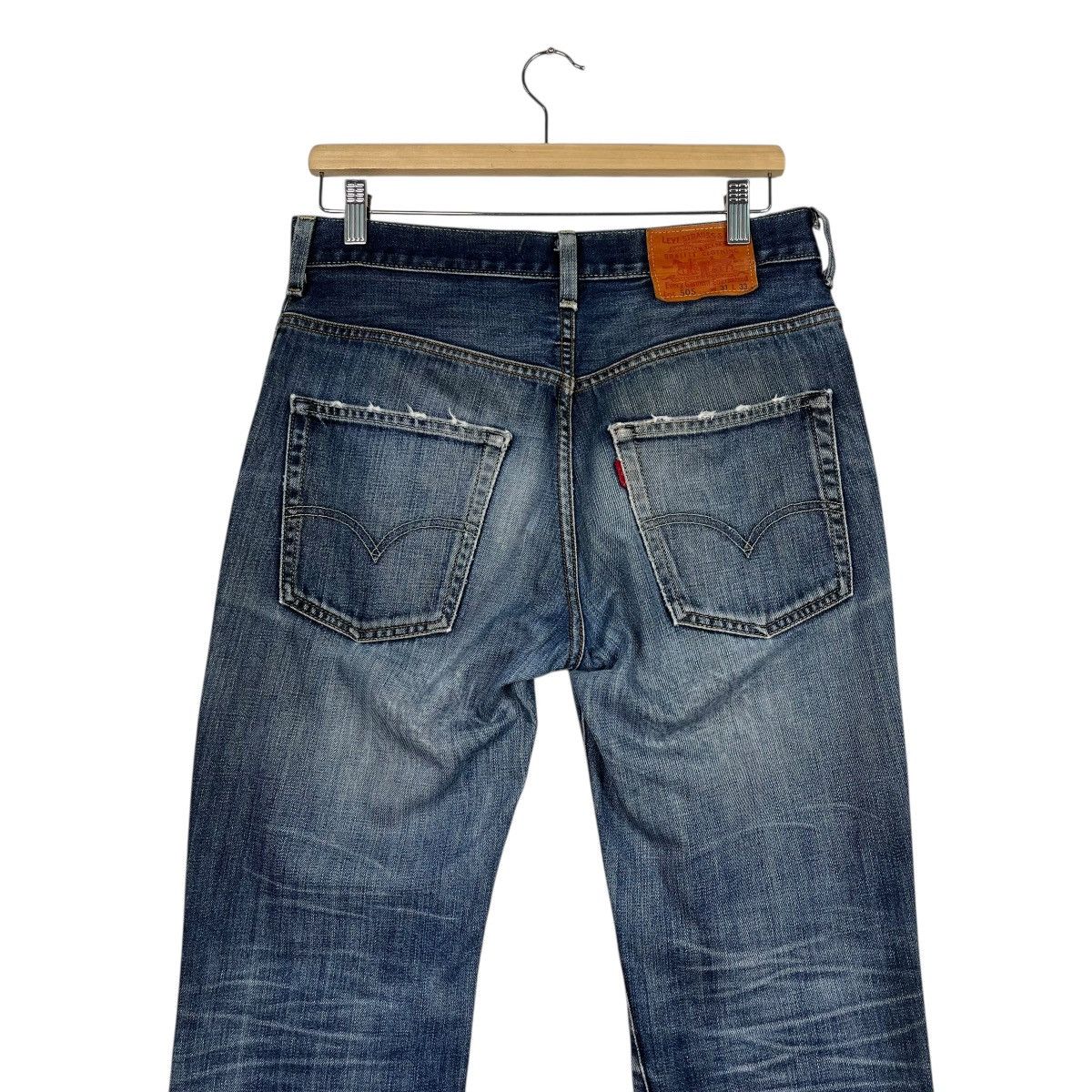Levi's Vintage Y2k Levis Lot 505 Distressed Denim Jeans Size US 31 - 9 Thumbnail