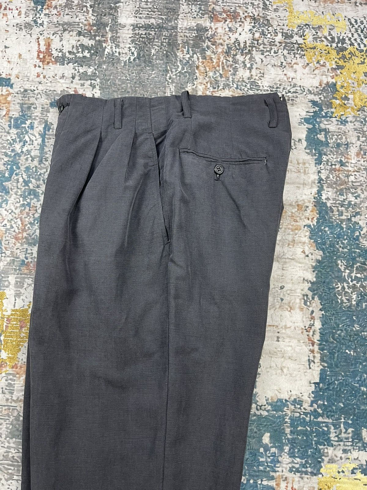 Tete Homme Vintage Tete Homme Katoh Kazutaka Rayon Wide Pants Size US 28 / EU 44 - 7 Thumbnail
