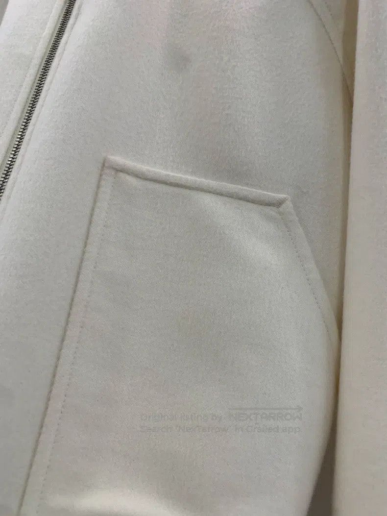Hermes Hermes White cashmere women's jacket Size XXS / US 00 / IT 34 - 5 Thumbnail