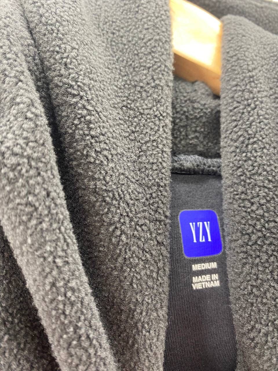 Gap × Kanye West YEEZY Gap Polar Fleece Padded Hoodie Black M Size US M / EU 48-50 / 2 - 3 Thumbnail