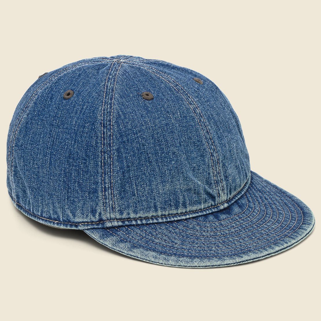 RRL Ralph Lauren RRL indigo denim newsboy cap Size ONE SIZE - 4 Thumbnail