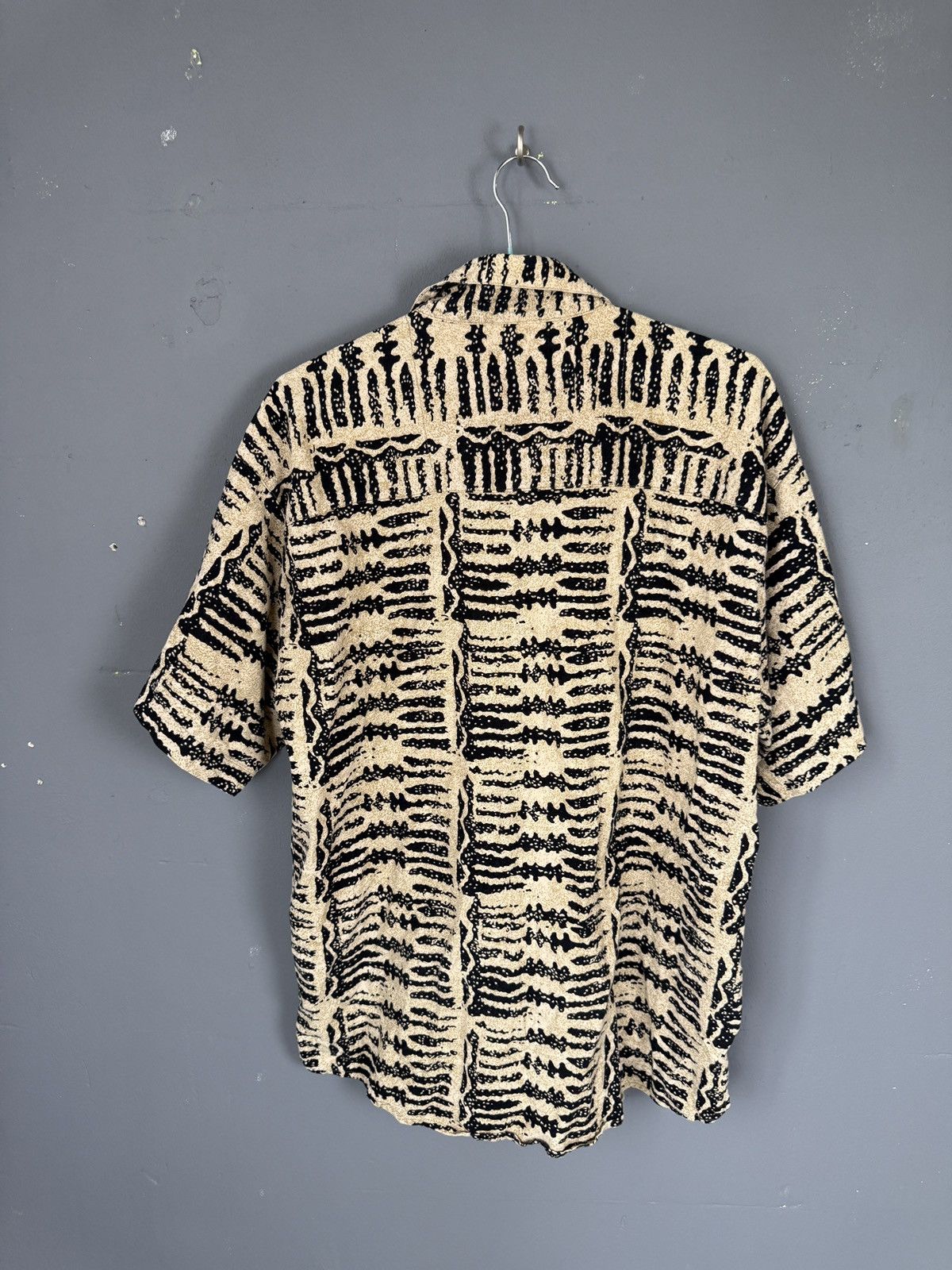 Vintage Y2K Linen/Cotton Button Up tiger 🐅 Shirts Size US L / EU 52-54 / 3 - 4 Thumbnail
