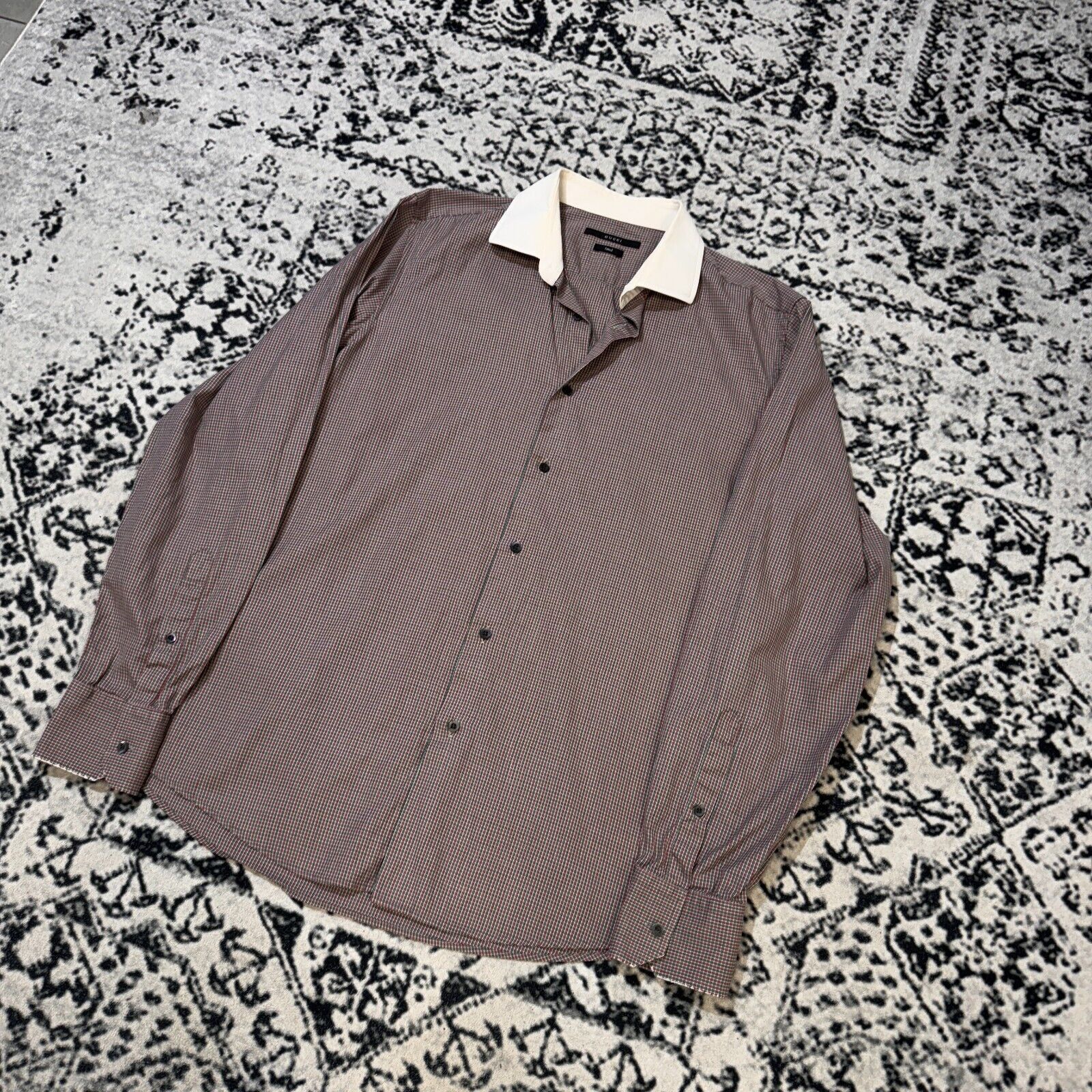 Gucci × Vintage Vintage Gucci Green Red Coton Shirt Size 42 IT Tom Ford 90s Size US L / EU 52-54 / 3 - 2 Thumbnail