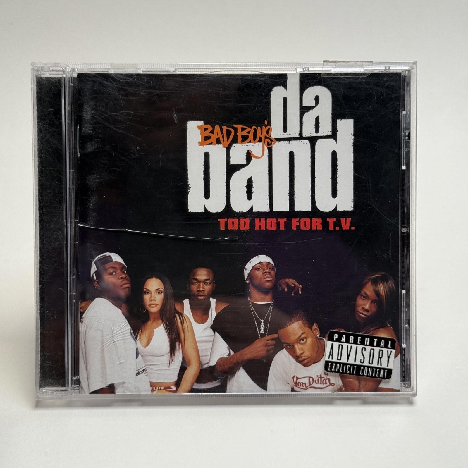 Designer Vtg Bad Boys Da Band Too Hot for TV Album 2003 CD Explicit Size ONE SIZE - 1 Thumbnail