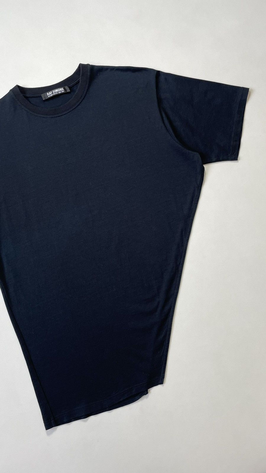Raf Simons S/S 06 Sample Asymmetric Cut Out T Shirt Size US M / EU 48-50 / 2 - 5 Thumbnail