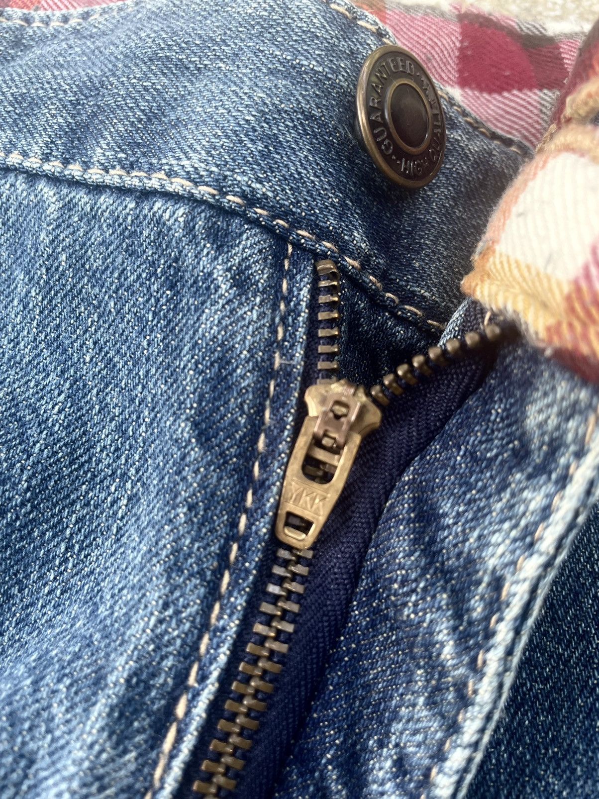 Vintage 🔥🔥Y2k denim jeans with pacthes🔥🔥 Size US 36 / EU 52 - 9 Thumbnail