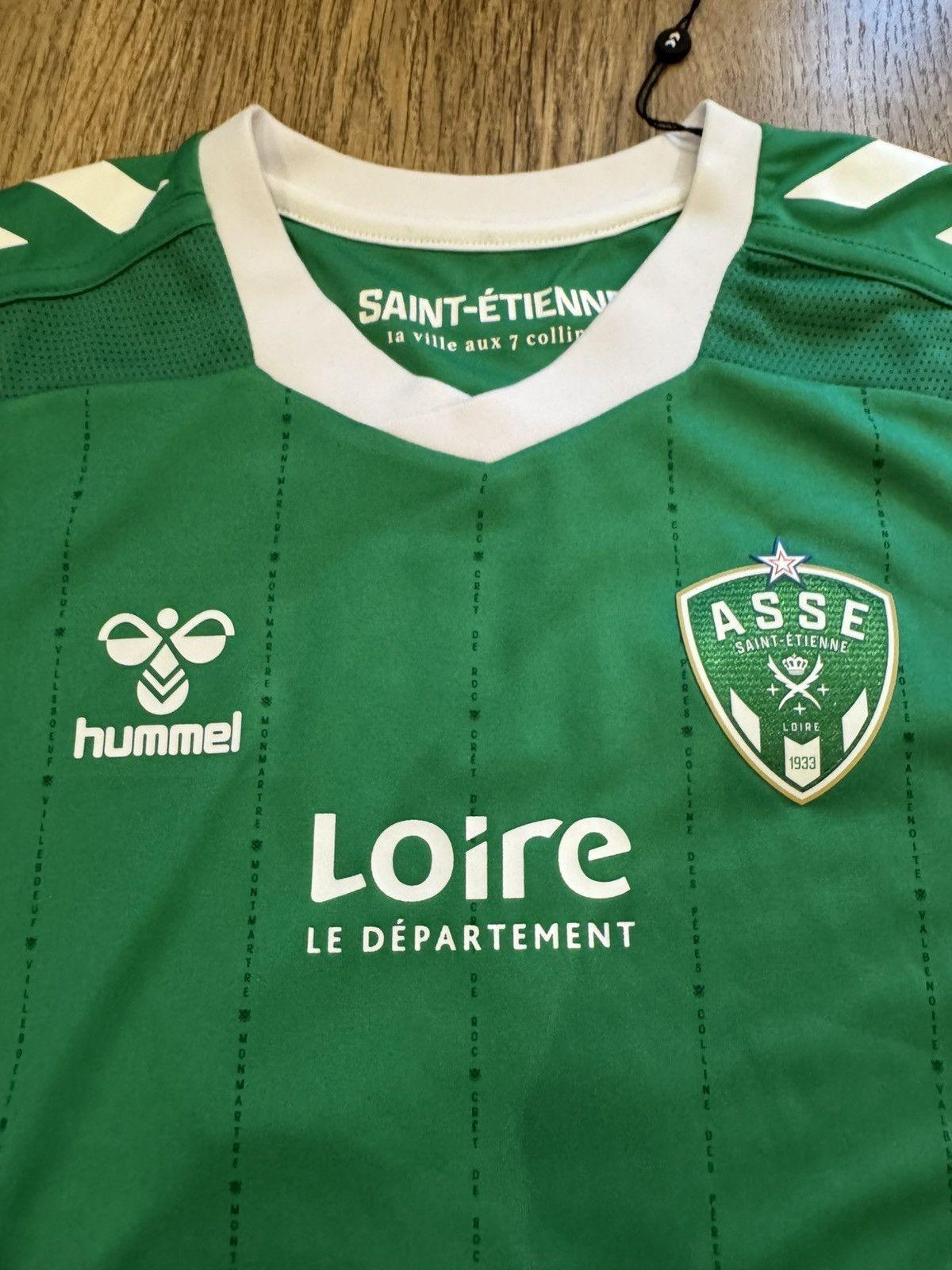 Hummel SAINT ETIENNE 2024-25 HUMMEL HOME SHIRT FOOTBALL JERSEY SZ S Size US S / EU 44-46 / 1 - 6 Thumbnail