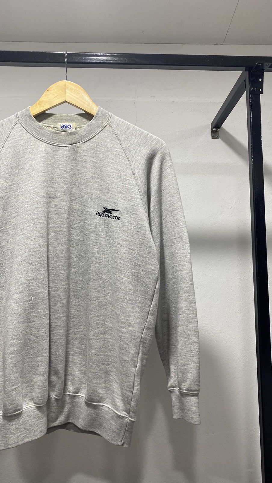 Asics × Japanese Brand × Vintage Vintage 80s Made In Japan Asics Sportswear Sweatshirt Size US M / EU 48-50 / 2 - 3 Thumbnail