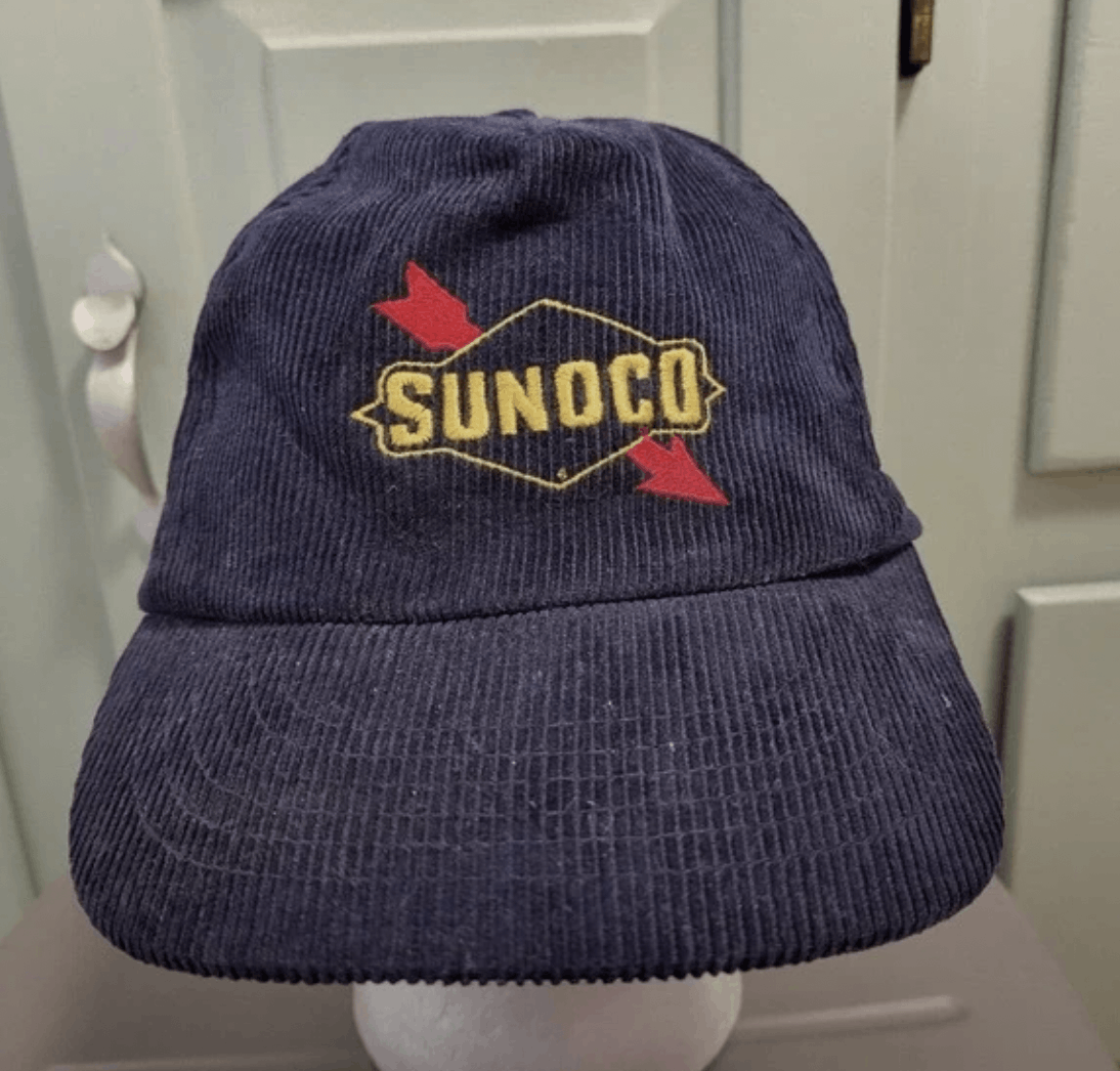 Yupong Vintage Sunoco Gas Corduroy Snapback Hat Size ONE SIZE - 1 Thumbnail