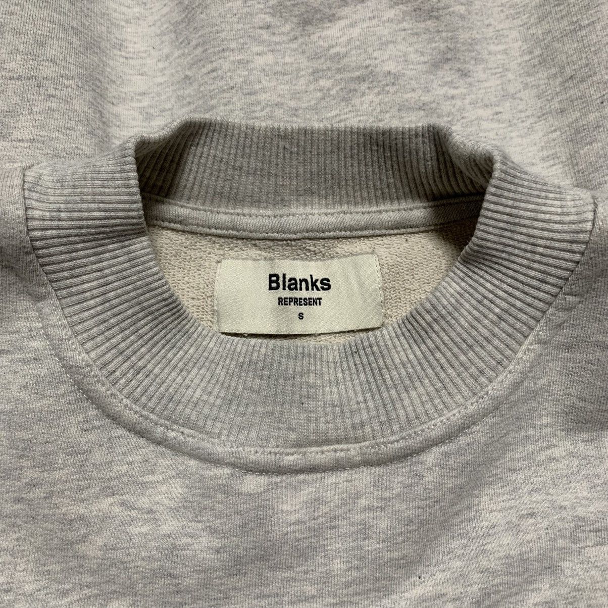 Represent Clo. Represent Small Blanks Sweater Sweatshirt Crewneck Marl Grey Size US S / EU 44-46 / 1 - 5 Thumbnail