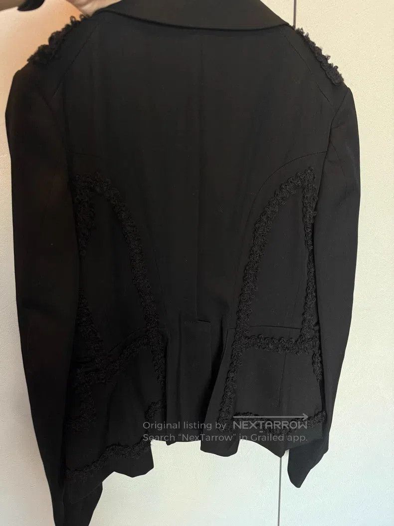 Comme des Garcons Comme Des Garcons Pure Wool Black Jacket Size S / US 4 / IT 40 - 2 Thumbnail