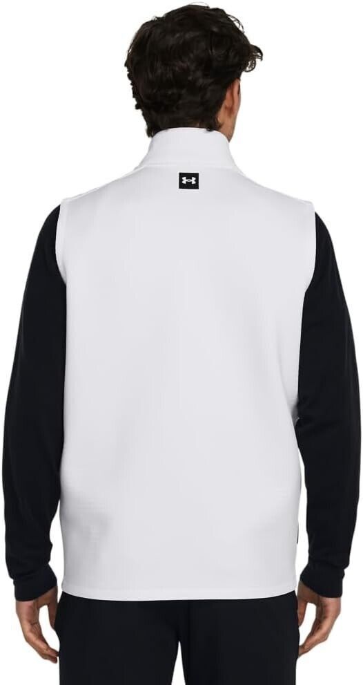 Under Armour Under Armour 1379724 UA Storm Daytona Zip Vest White ( S ) Size US S / EU 44-46 / 1 - 2 Thumbnail
