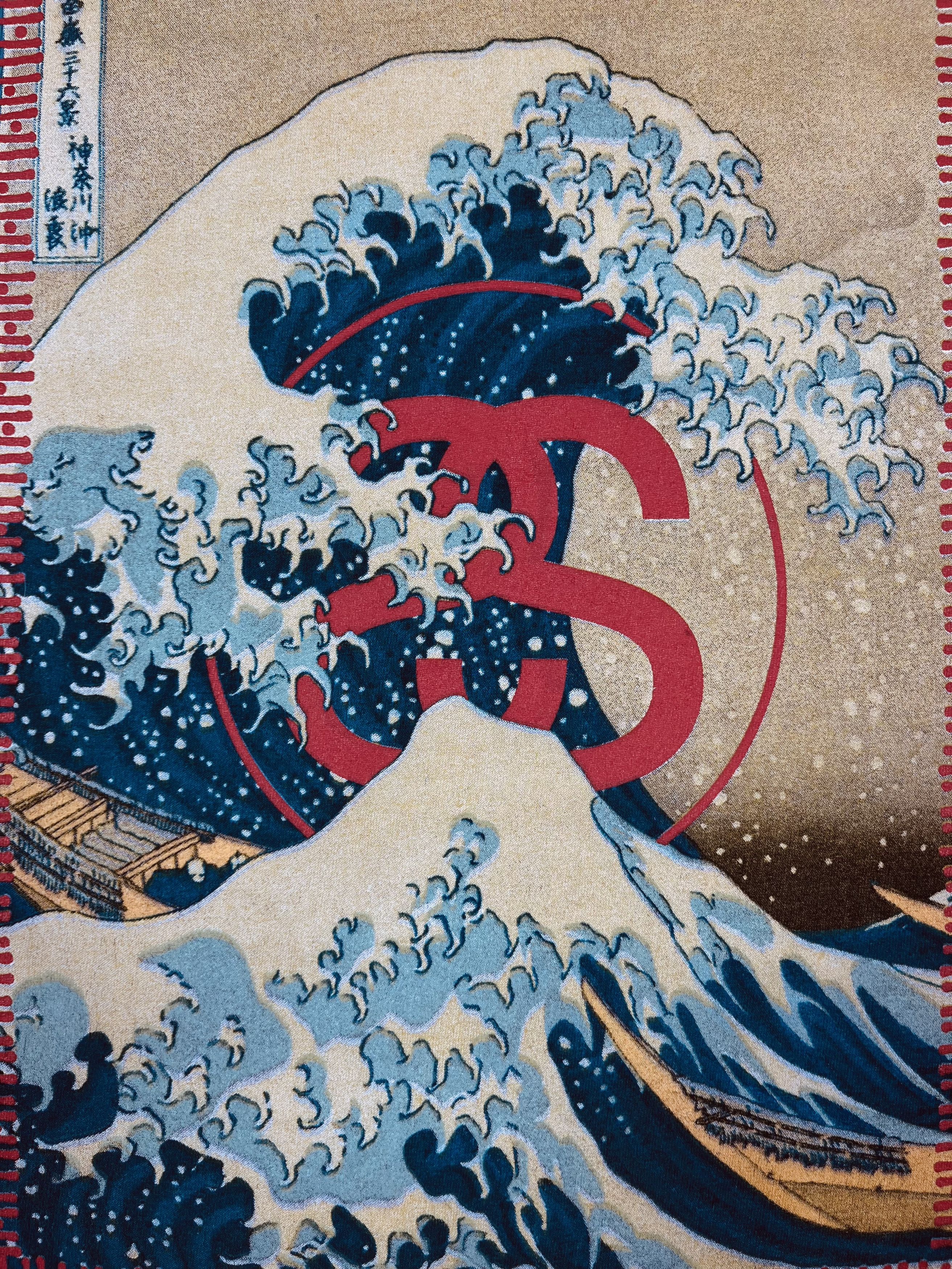 Stussy Vintage Stussy Wave Art Big Logo T Shirt 00’s Size US S / EU 44-46 / 1 - 7 Thumbnail