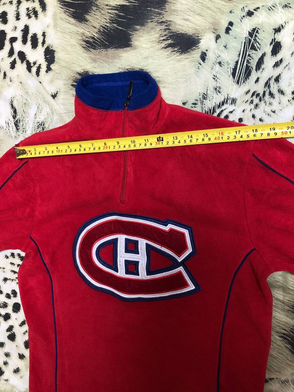 NHL NHL Montreal Canadiens Fleece Jacket Pullover Mens Size US S / EU 44-46 / 1 - 12 Thumbnail