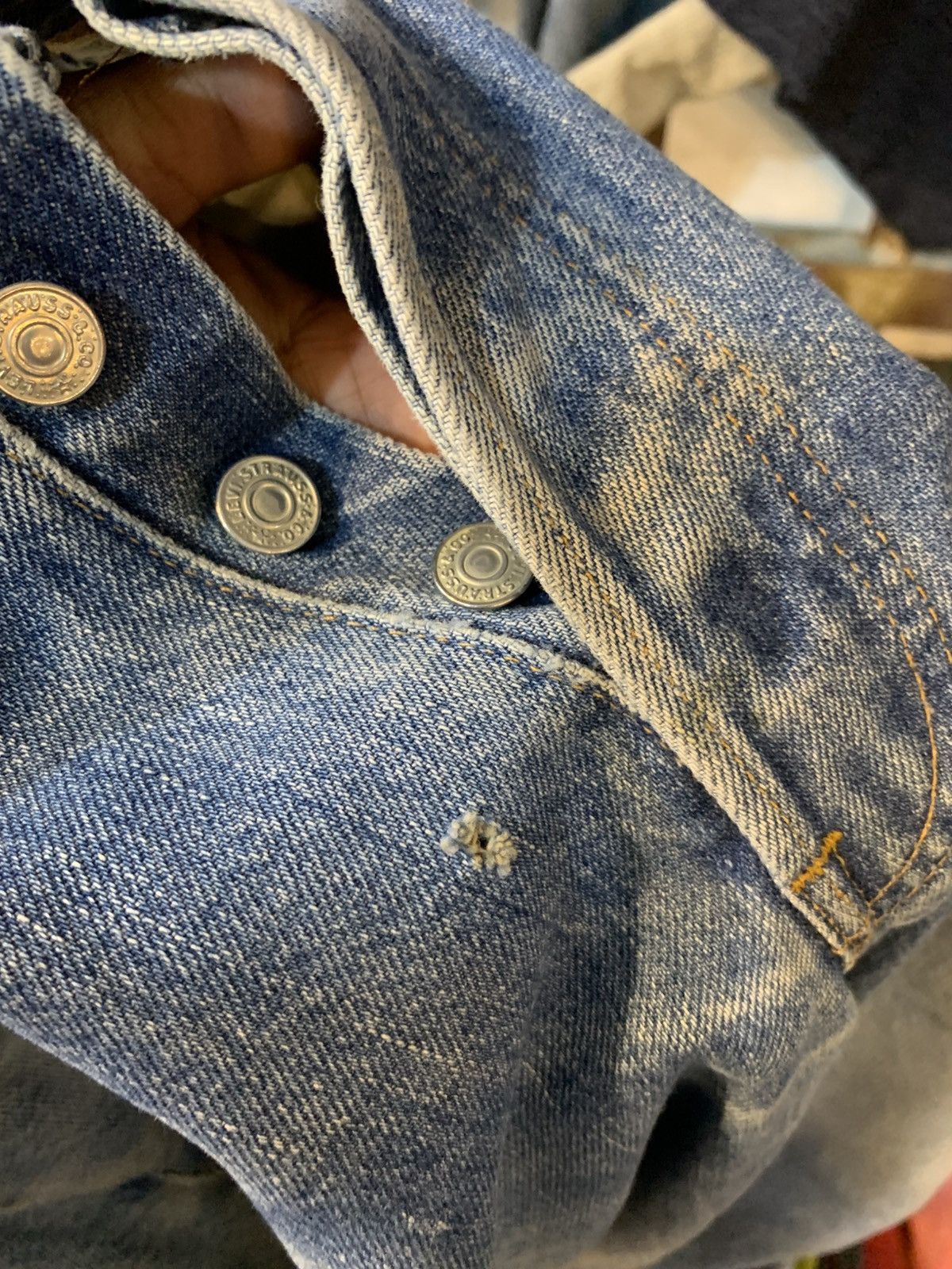 Levi's × Levi's Vintage Clothing × Vintage size 31: Vintage Levis 501 Rindem button 6 vintage 70s Size US 31 - 10 Thumbnail