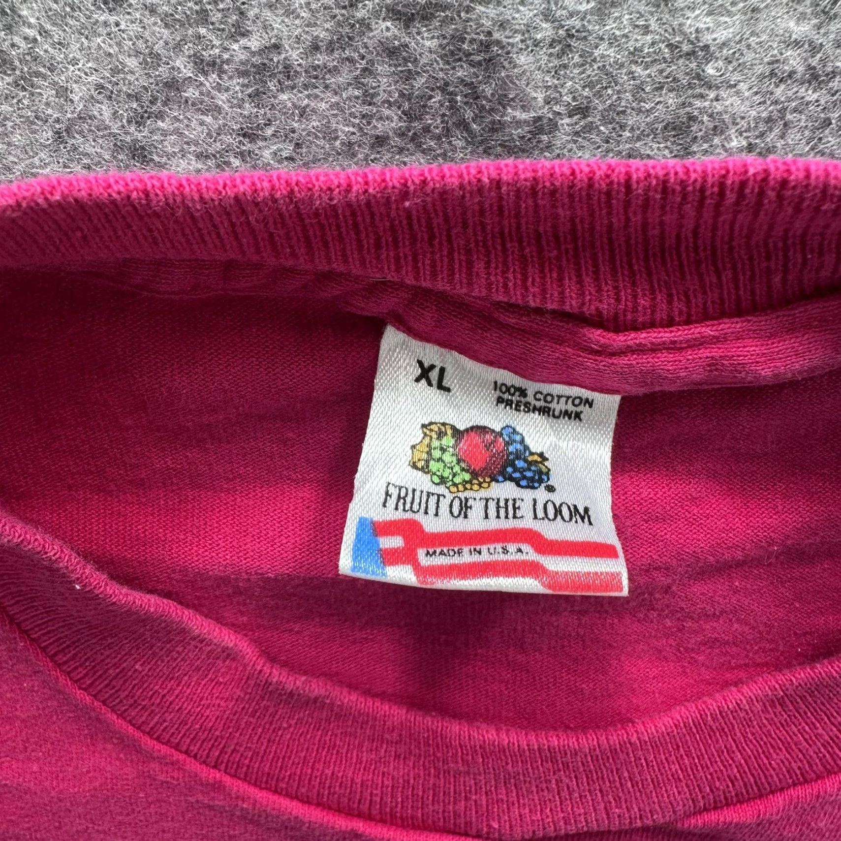 Fruit Of The Loom VINTAGE Norwegian Cruise Line Shirt Mens XL Pink Dive In Scuba Graphic USA 90s Size US XL / EU 56 / 4 - 3 Thumbnail