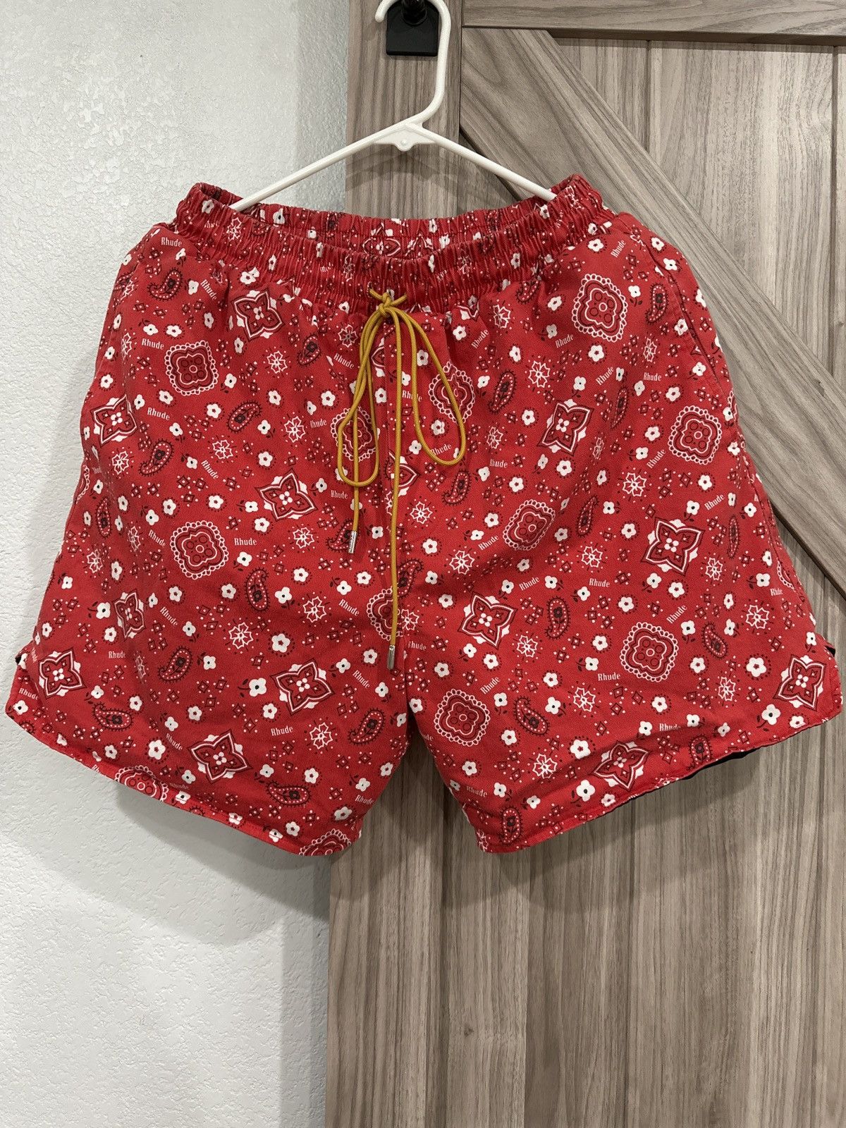 Rhude Rhude Bandana shorts Sz Small NWT Size US 32 / EU 48 - 1 Thumbnail