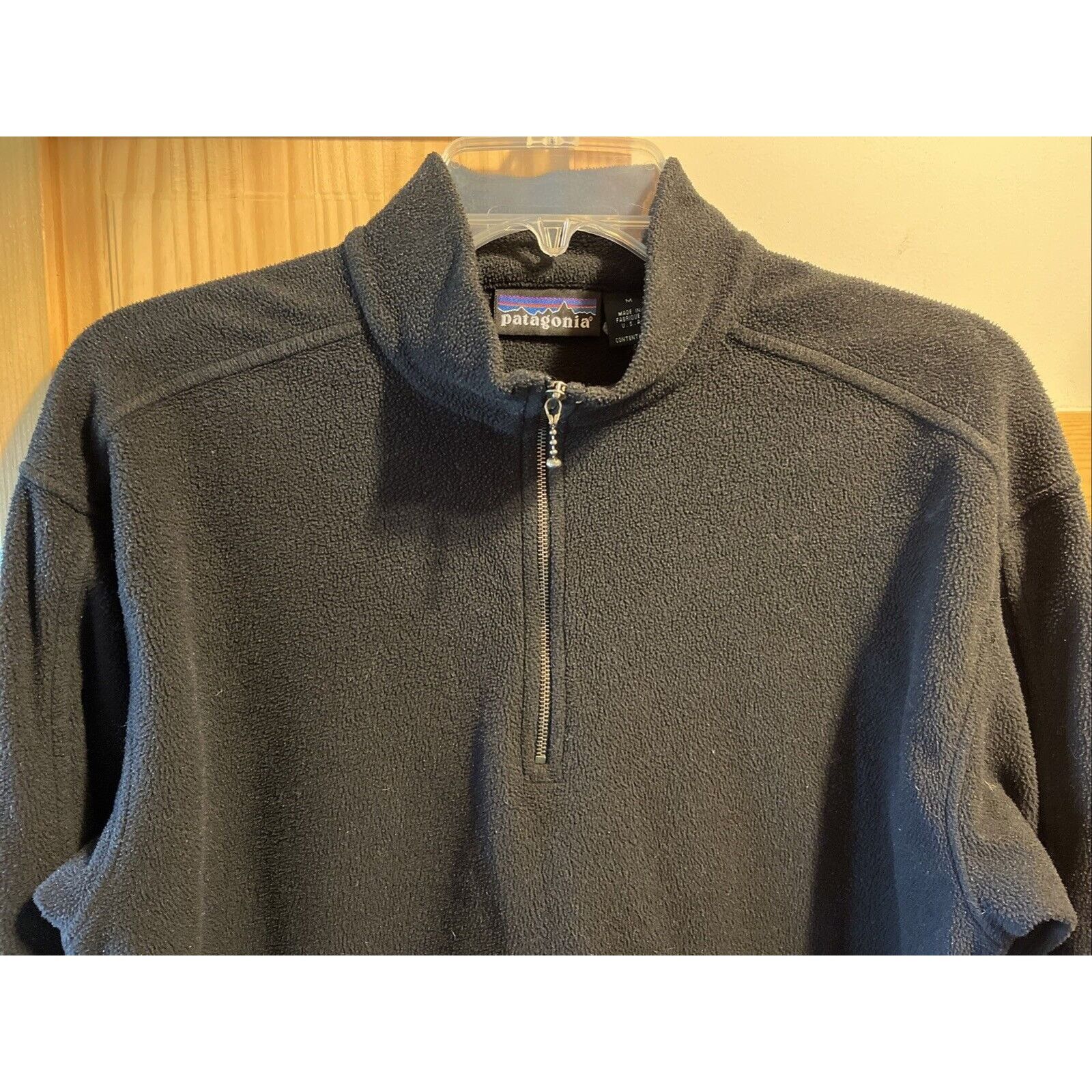 Patagonia Patagonia Jacket Mens Medium Black Fleece Outdoors Hiking LS Size US M / EU 48-50 / 2 - 4 Thumbnail