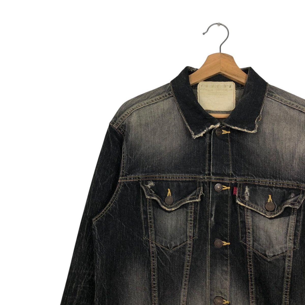 Edwin 🔥VINTAGE DENIM TRUCKER JACKET EDWIN MULTI POCKET Size US L / EU 52-54 / 3 - 9 Thumbnail