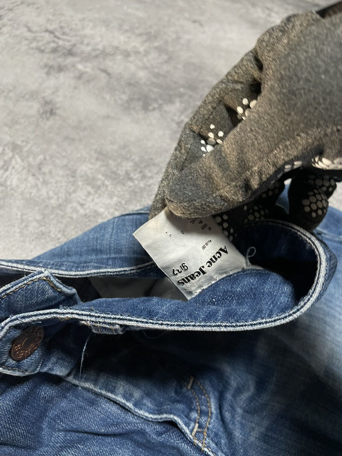 Acne Studios ACNE Blue Denim Skinny Pants Jeans 29x32 Size US 32 / EU 48 - 13 Thumbnail