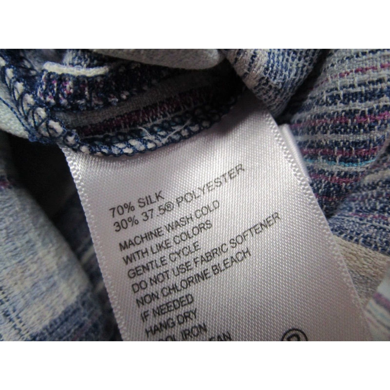 Tommy Bahama TOMMY BAHAMA Shirt Mens XL Blue Island Zone Button Up Silk Blend Camp Island Zone Button-Up Casual Size US XL / EU 56 / 4 - 4 Thumbnail