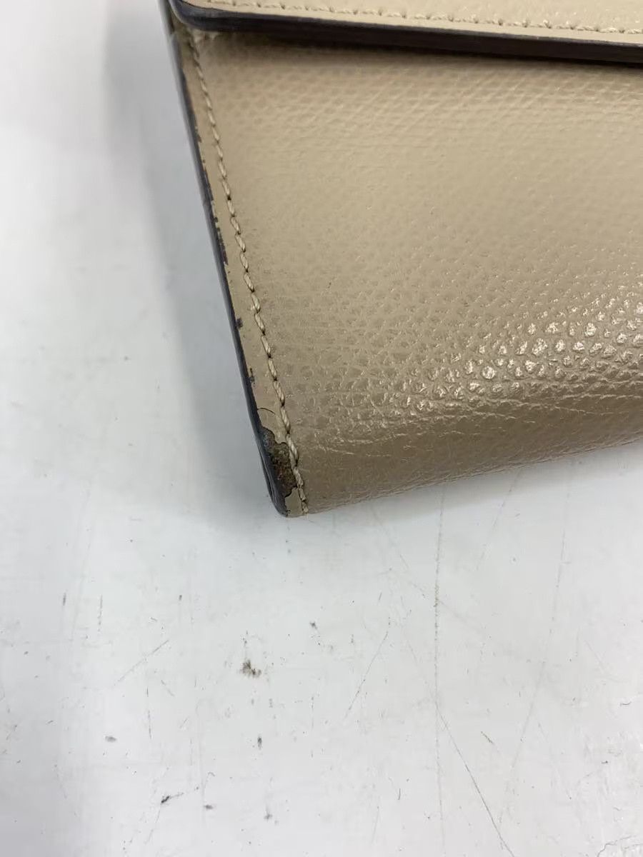 Fendi Fendi Leather Continental Long Wallet Beige Size ONE SIZE - 8 Thumbnail