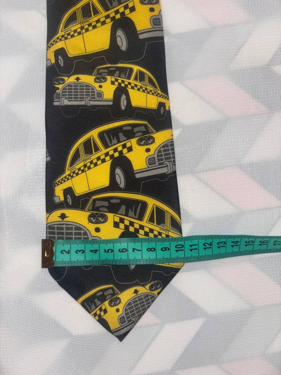 Ralph Marlin RALPH MARLIN TIE Salesman's Dream Rare Taxi.Cabs Made in USA Size ONE SIZE - 5 Thumbnail