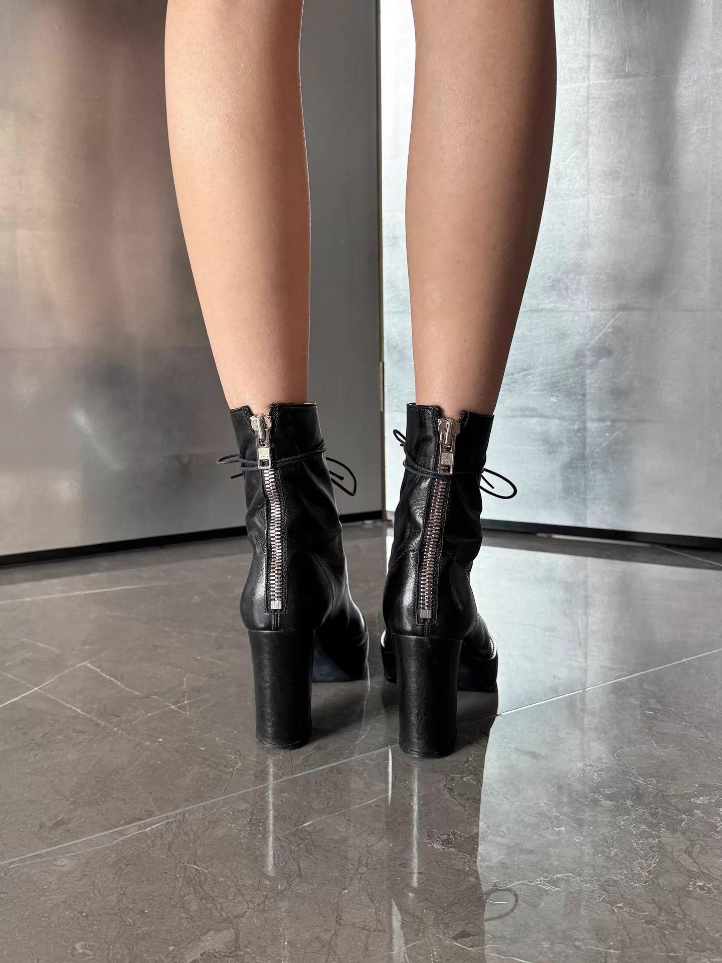 Vintage Japanese Vintage Cutout Strappy Heels 8.5cm 36/37 Size US 5.5 / IT 35.5 - 6 Thumbnail